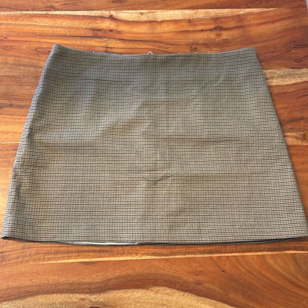 H&M plaid skirt